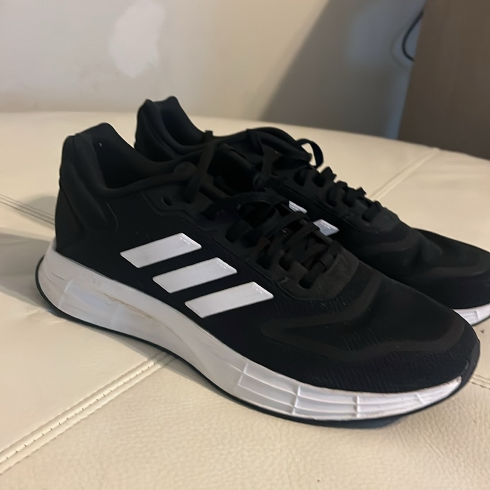 Adidas Classic Black Sneakers with White Accents